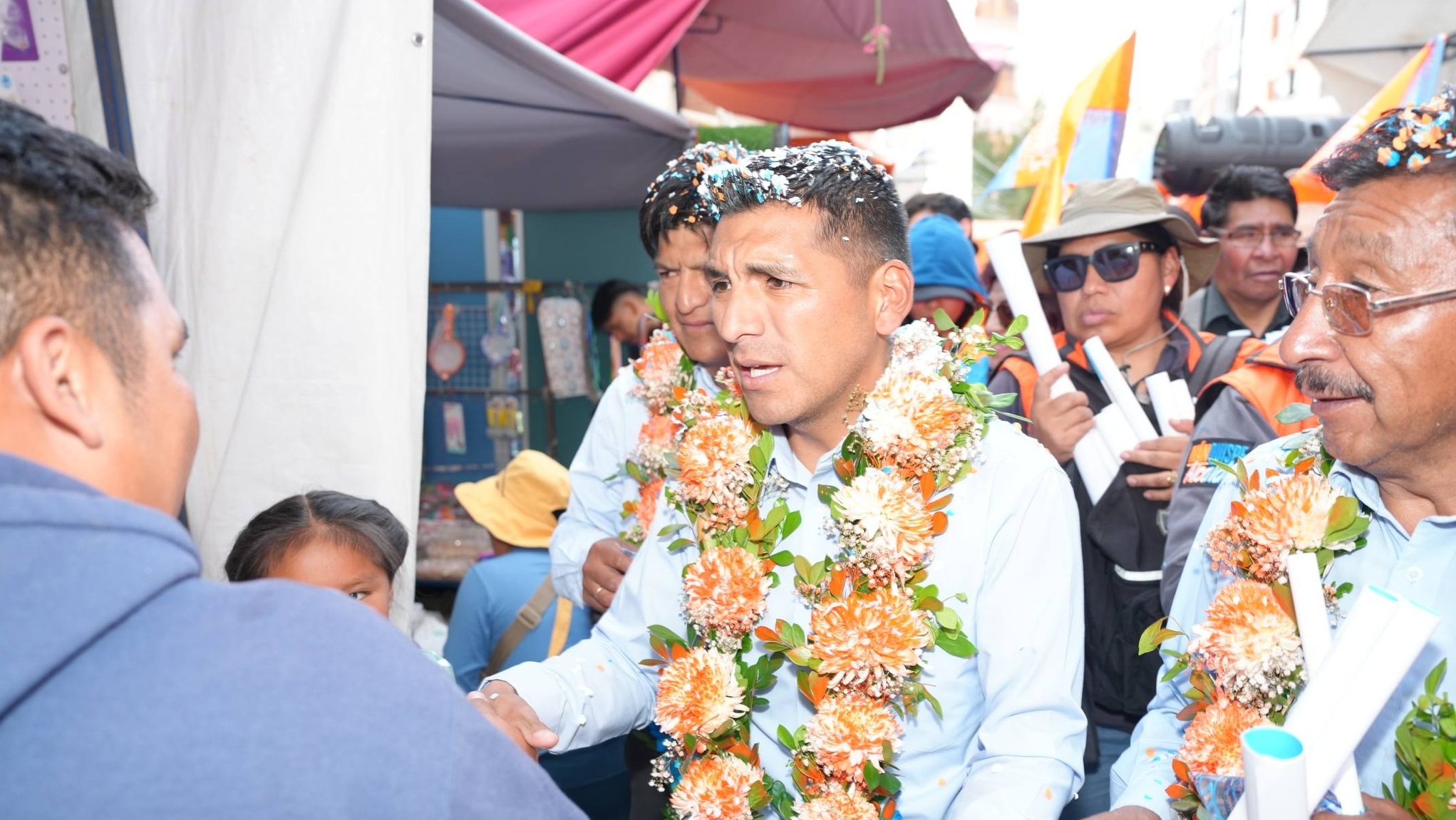 El alcalde electo de Oruro, Iván Quispe. Foto: Iván Oruro