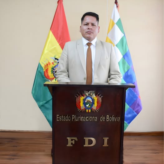 Nuevo director del Fondo de Desarrollo Indígena, Franz Pinto Marca. Foto: FDI.