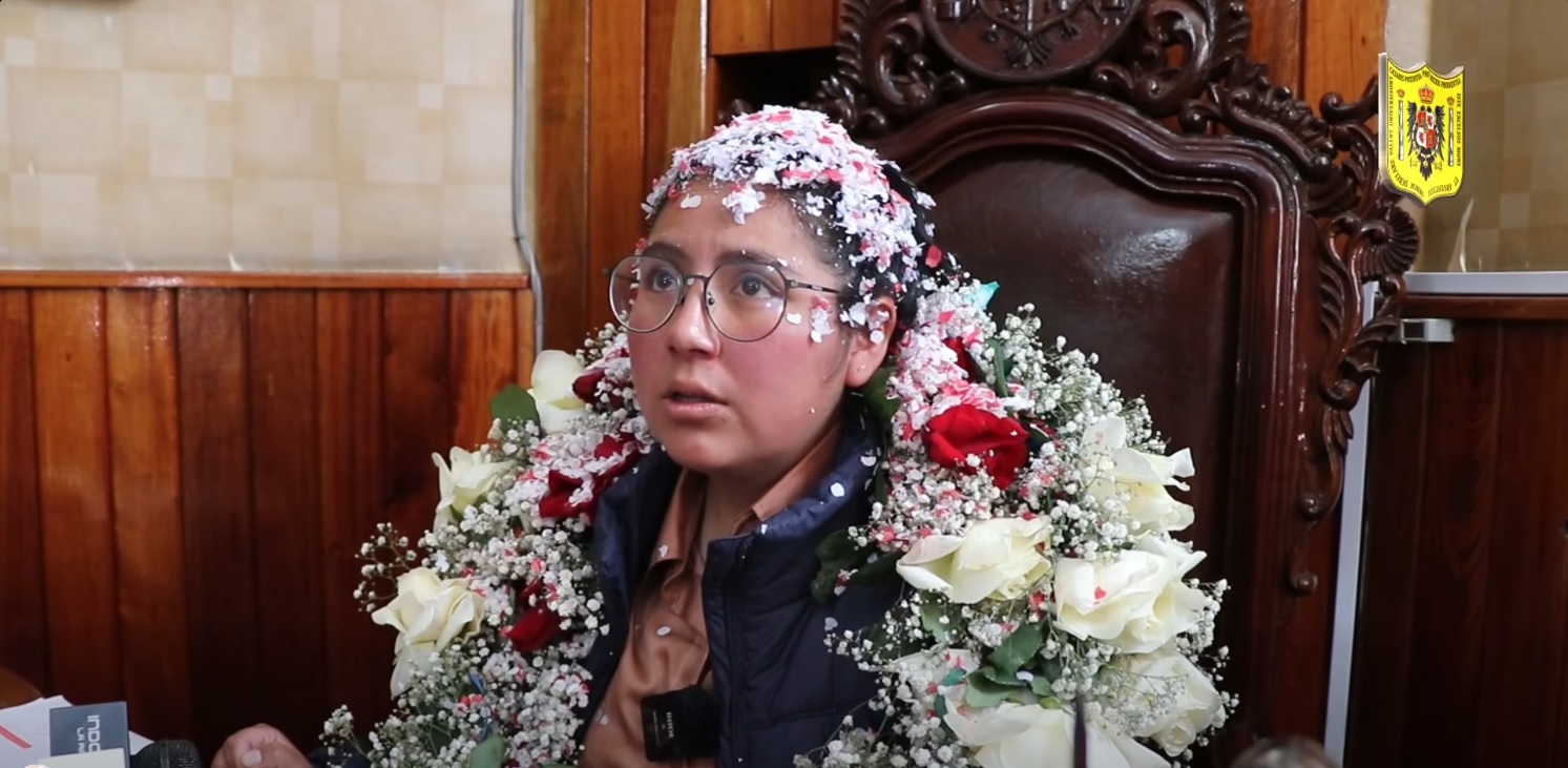 Alejandra Sivila, alcaldesa de Potosí.