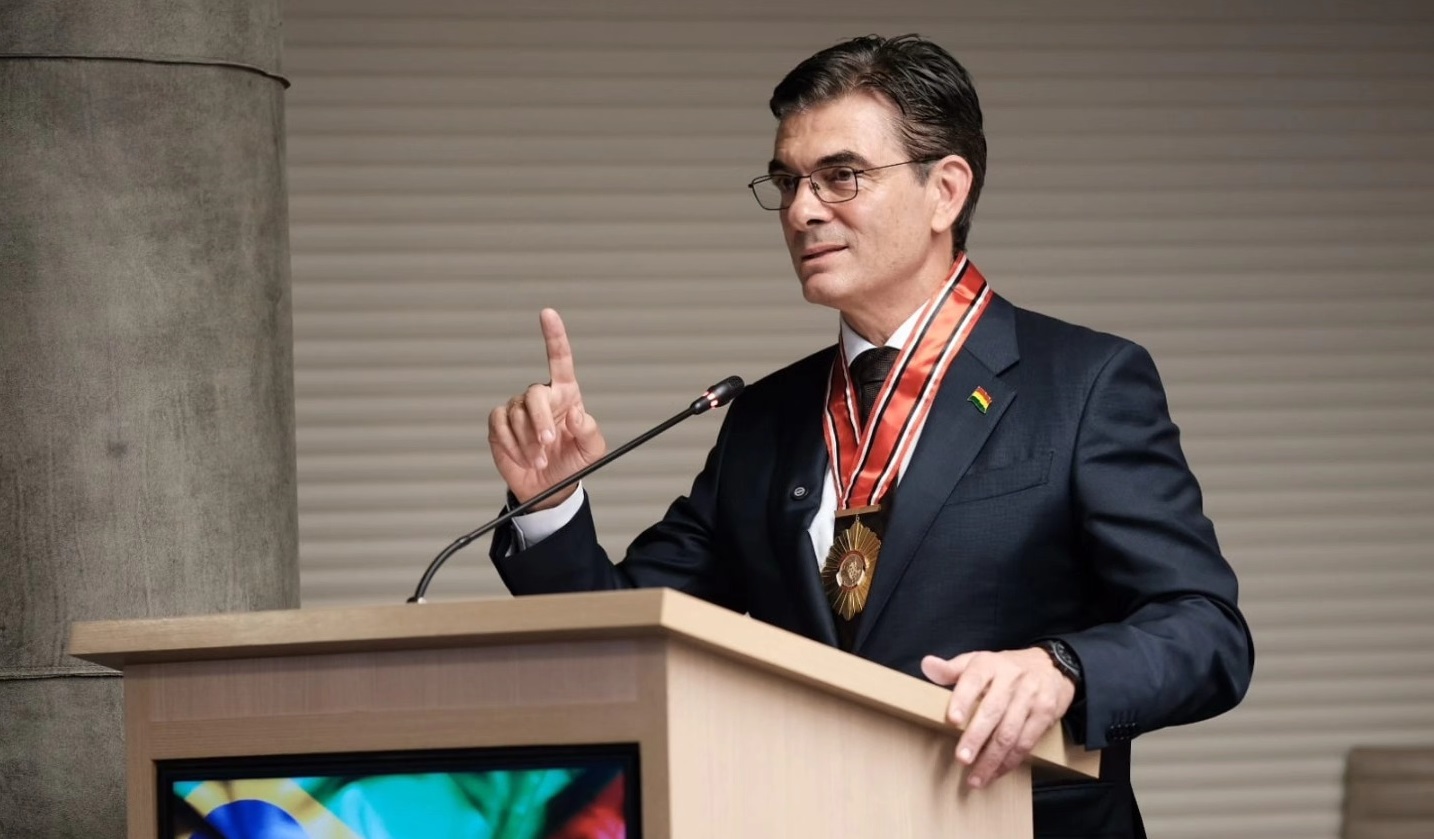 Presidente de Bolivia, Rodrigo Paz. Foto: Presidencia.