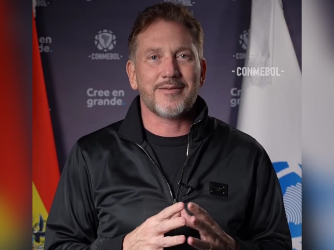 El presidente de la Conmebol, Alejandro Domínguez.