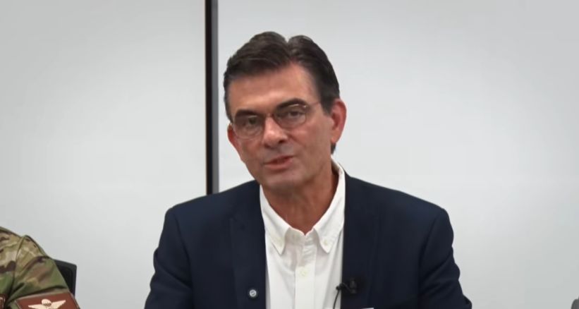 El presidente Rodrigo Paz, en conferencia de prensa. Foto: DIRCOM.