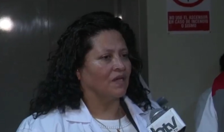 La ministra de Salud y Deportes, Marcela Flores. Foto: captura video