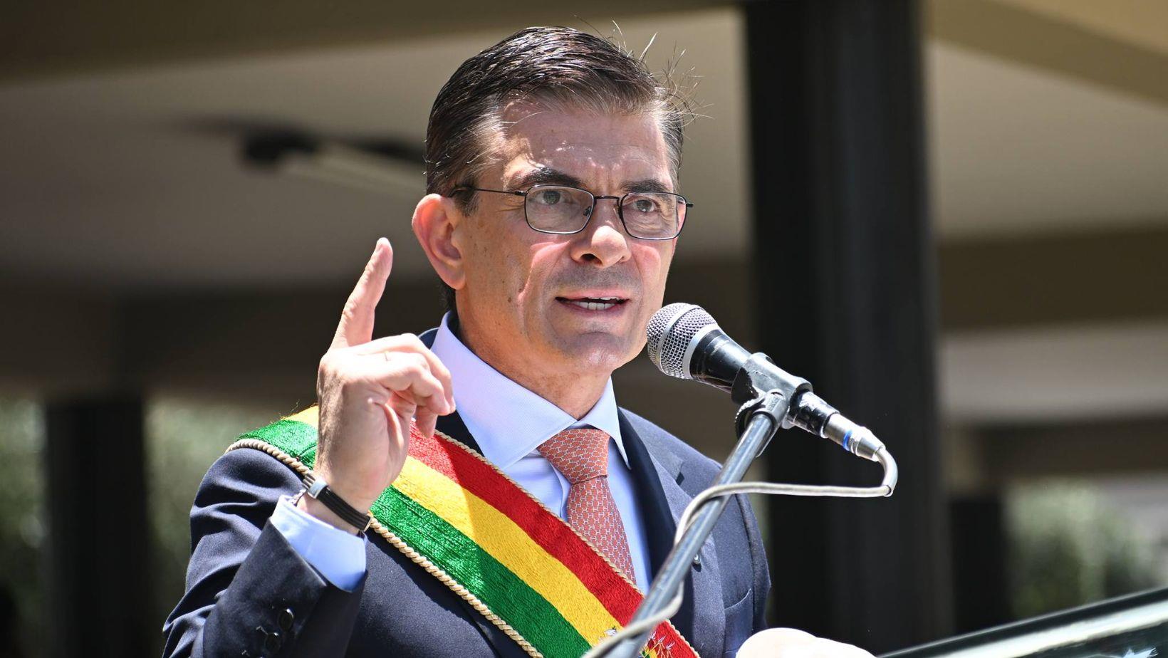 El presidente de Bolivia, Rodrigo Paz. Foto: Redes sociales.