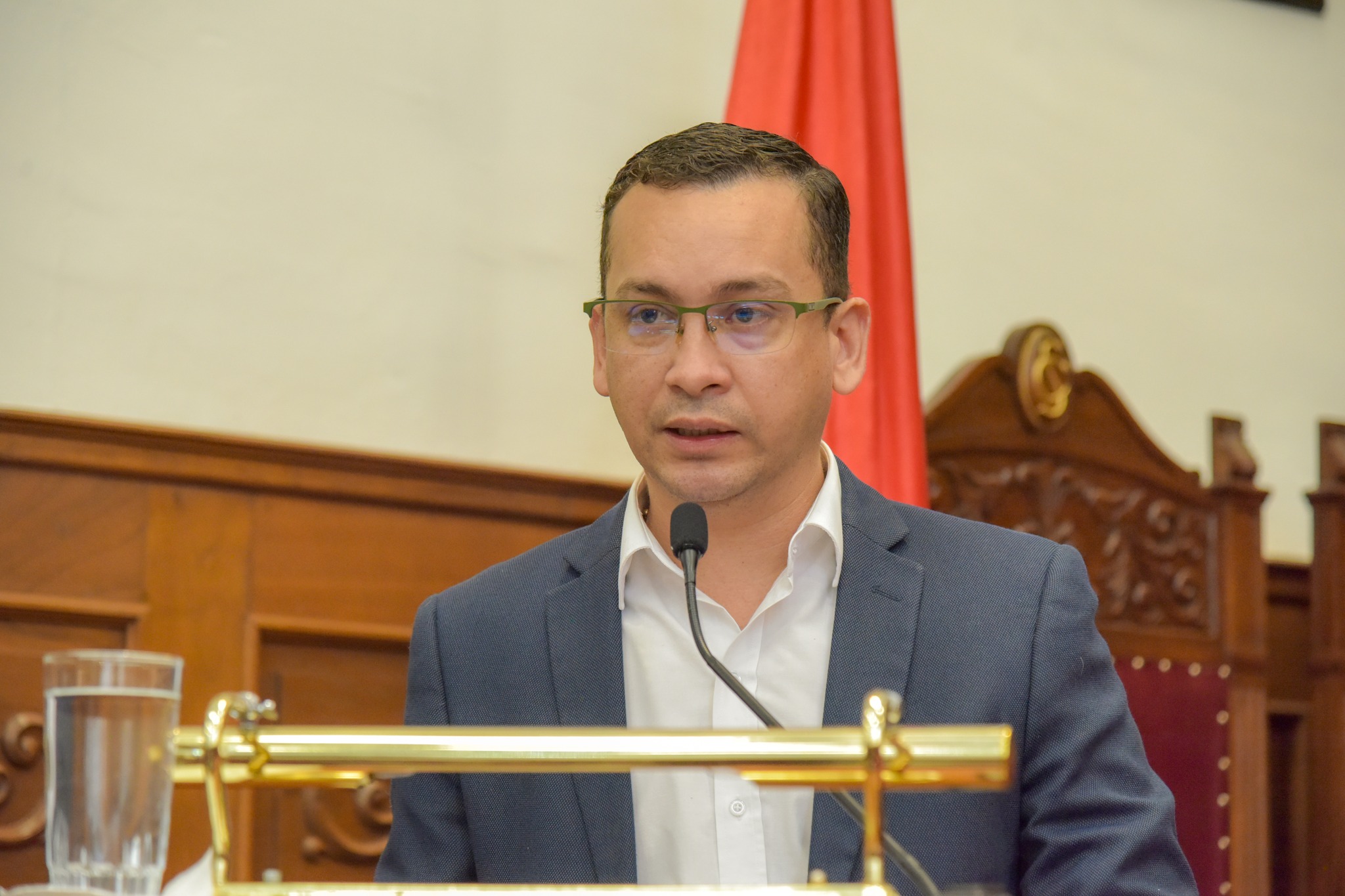 El presidente del Tribunal Supremo de Justicia (TSJ), Romer Saucedo. Foto: TSJ