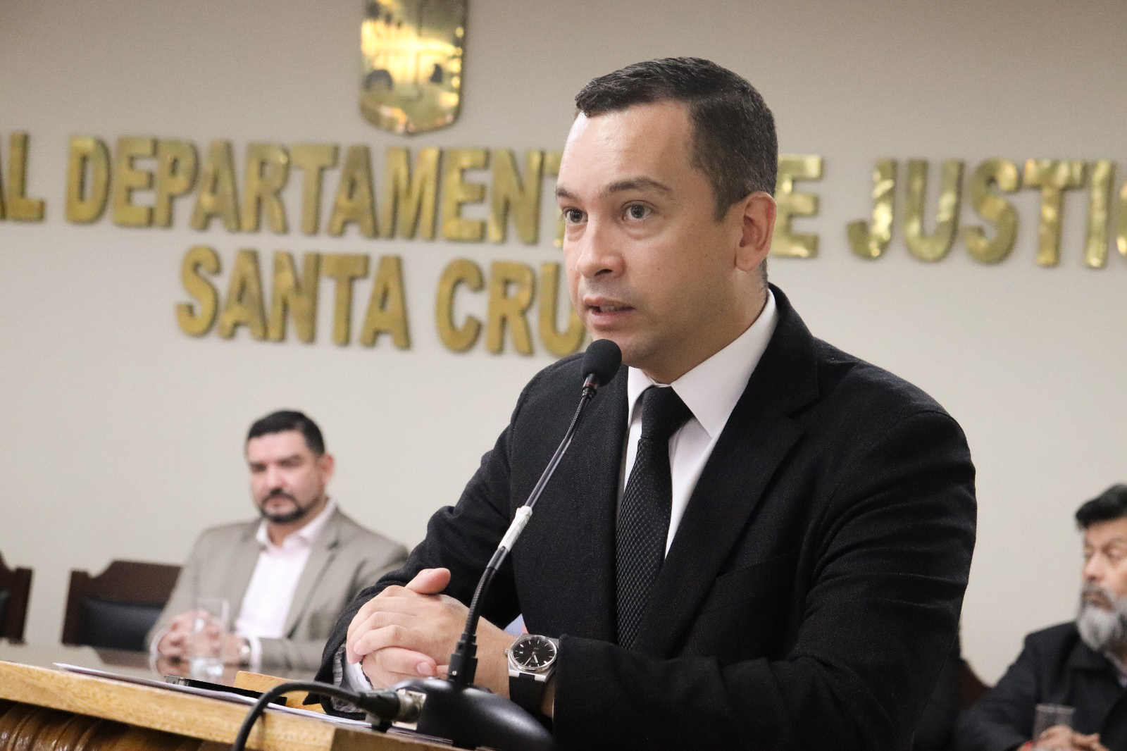 El presidente del TSJ, Romer Saucedo. Foto: TSJ