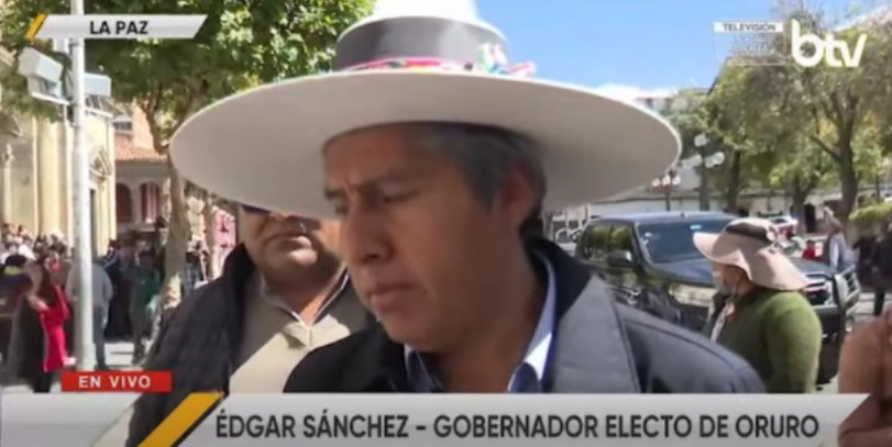 Imagen: Captura Bolivia Tv.