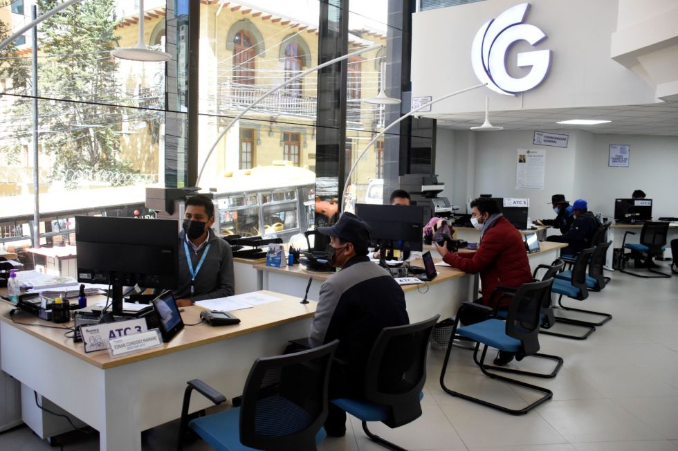 Oficina de la Gestora en la ciudad de La Paz. Foto: Archivo.