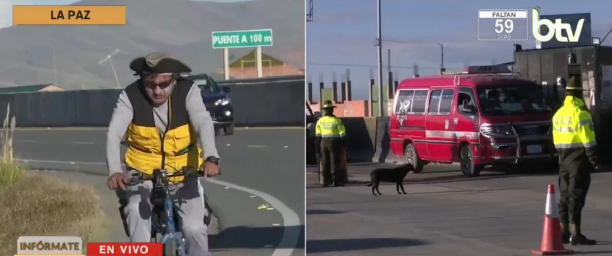Imagen: Captura Bolivia Tv.