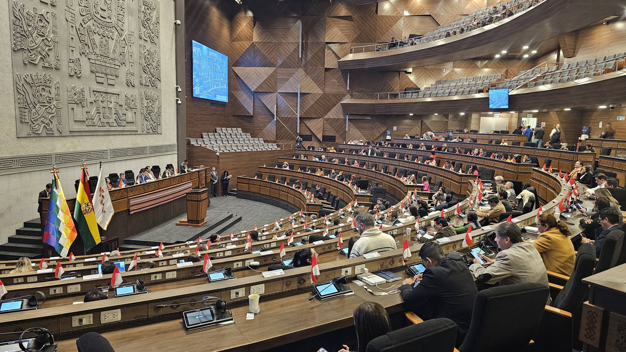 Sesión de la Asamblea Legislativa. Foto: Vicepresidencia