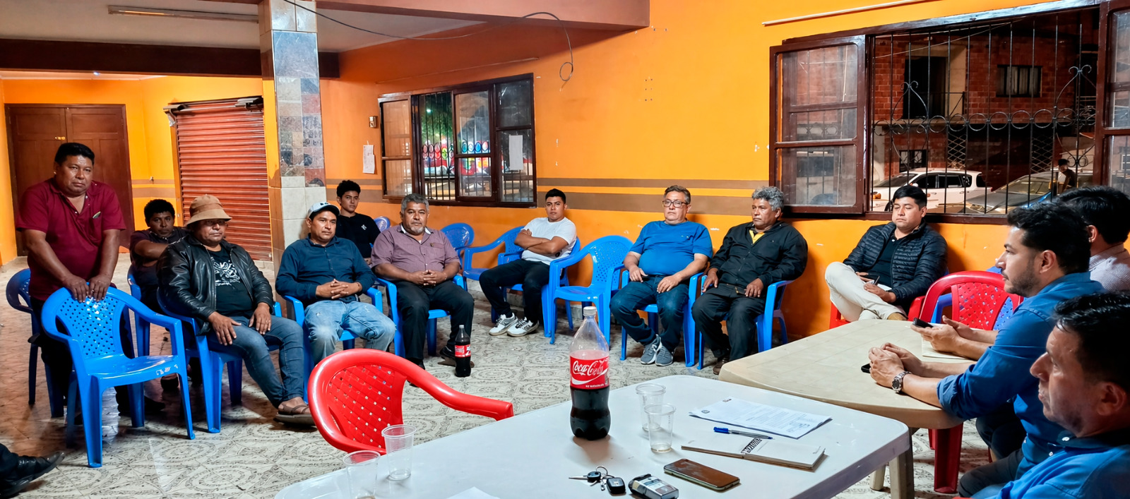 Representantes de la ABC dialogan y coordinan con el sector transporte. Foto: ABC.