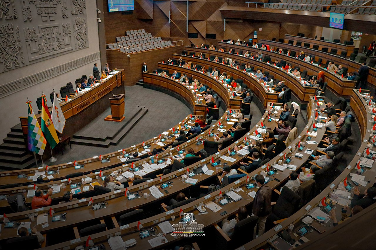 Sesión de la Cámara de Diputados.