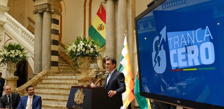 Presidente Rodrigo Paz, en conferencia de prensa.
