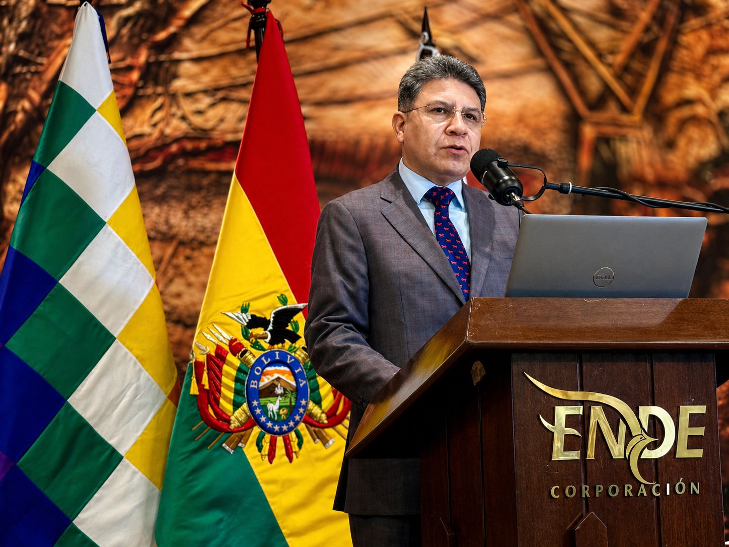 El gerente general de Delapaz, Miguel Ángel Núñez. Foto: Delapaz.