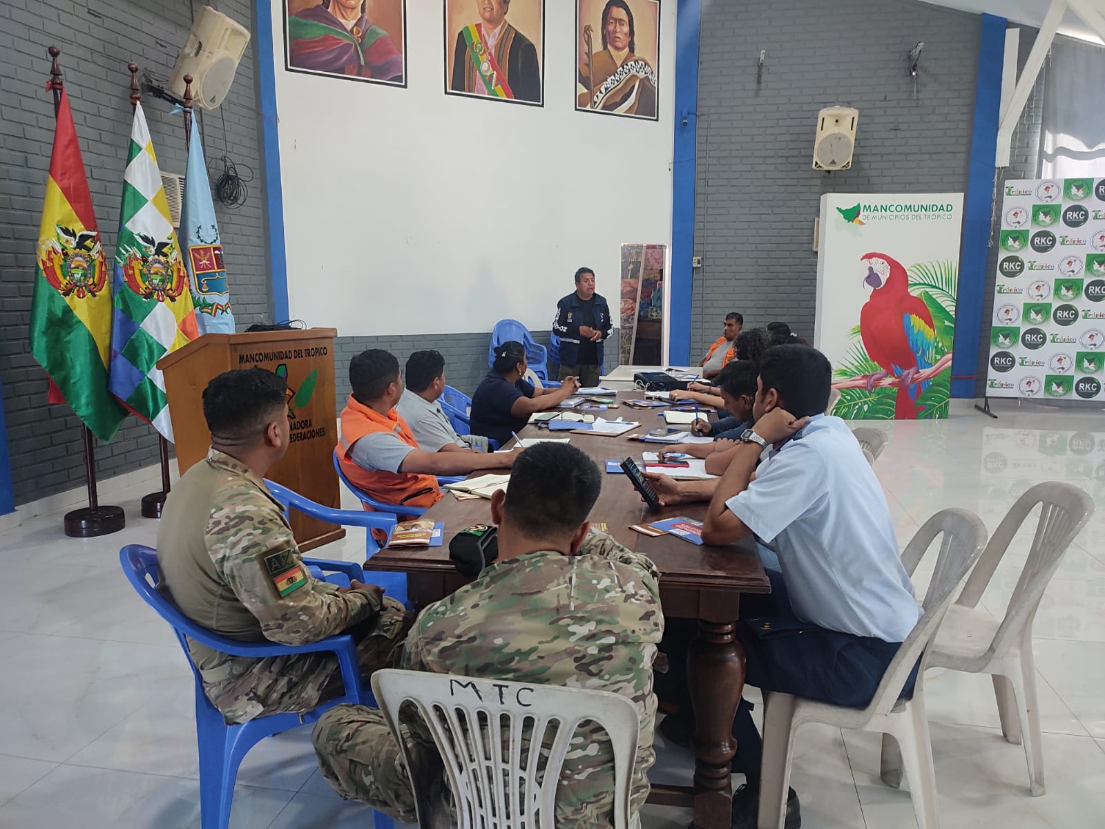 Activación del COE en Villa Tunari y Chimoré por casos de dengue y chikungunya. Foto: GADC.