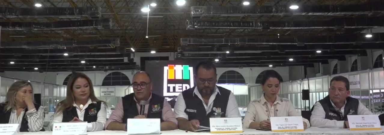 Evaluación de la jornada electoral en cinco departamentos.