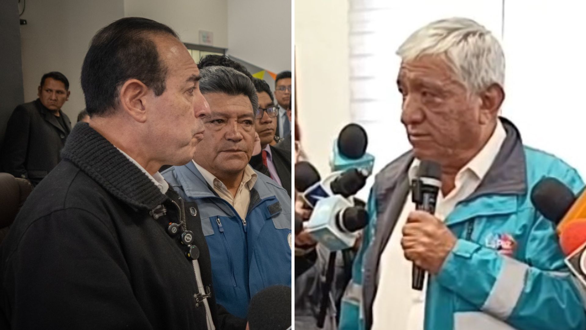 César Dockweiler e Iván Arias.