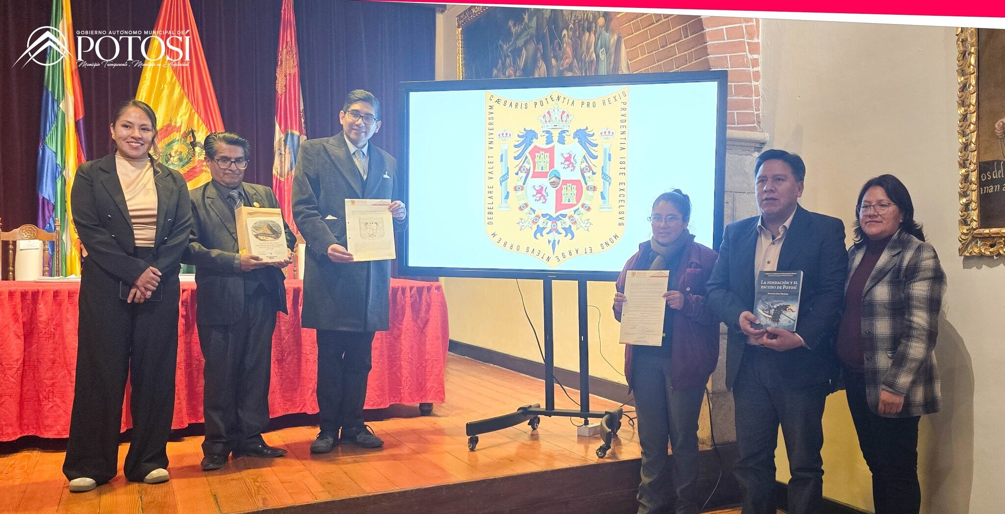 Promulgación de Ley Municipal Nº 546 en Potosí. Foto: GAMP.