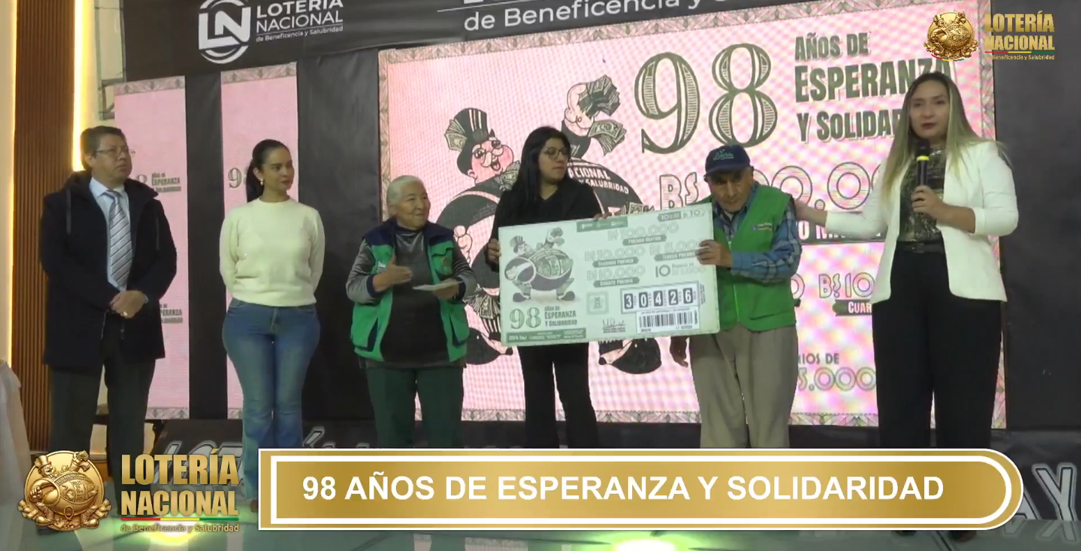 Lotería Nacional celebra su 98 aniversario con cambio de imagen y billetes digitales. Foto: Captura.
