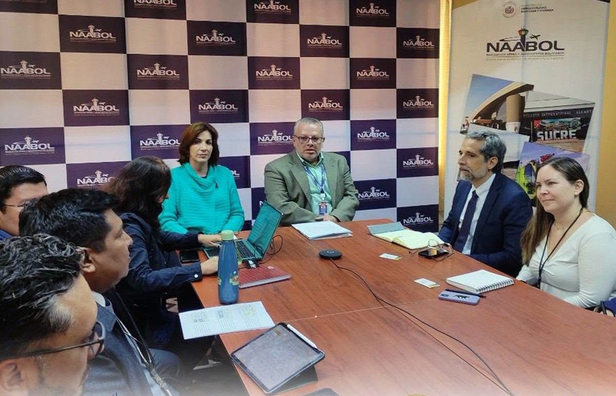 Reunión sostenida entre Naabol y el Banco Mundial. Foto: Naabol.