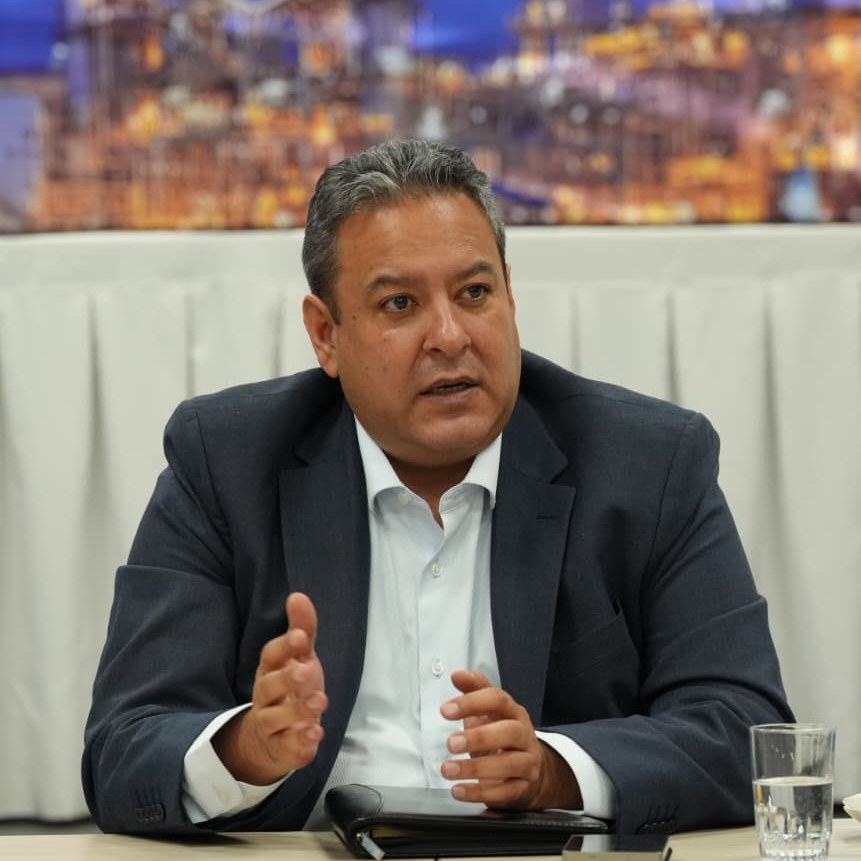 Presidente de Yacimientos Petrolíferos Fiscales Bolivianos, Sebastián Daroca. Foto: YPFB.