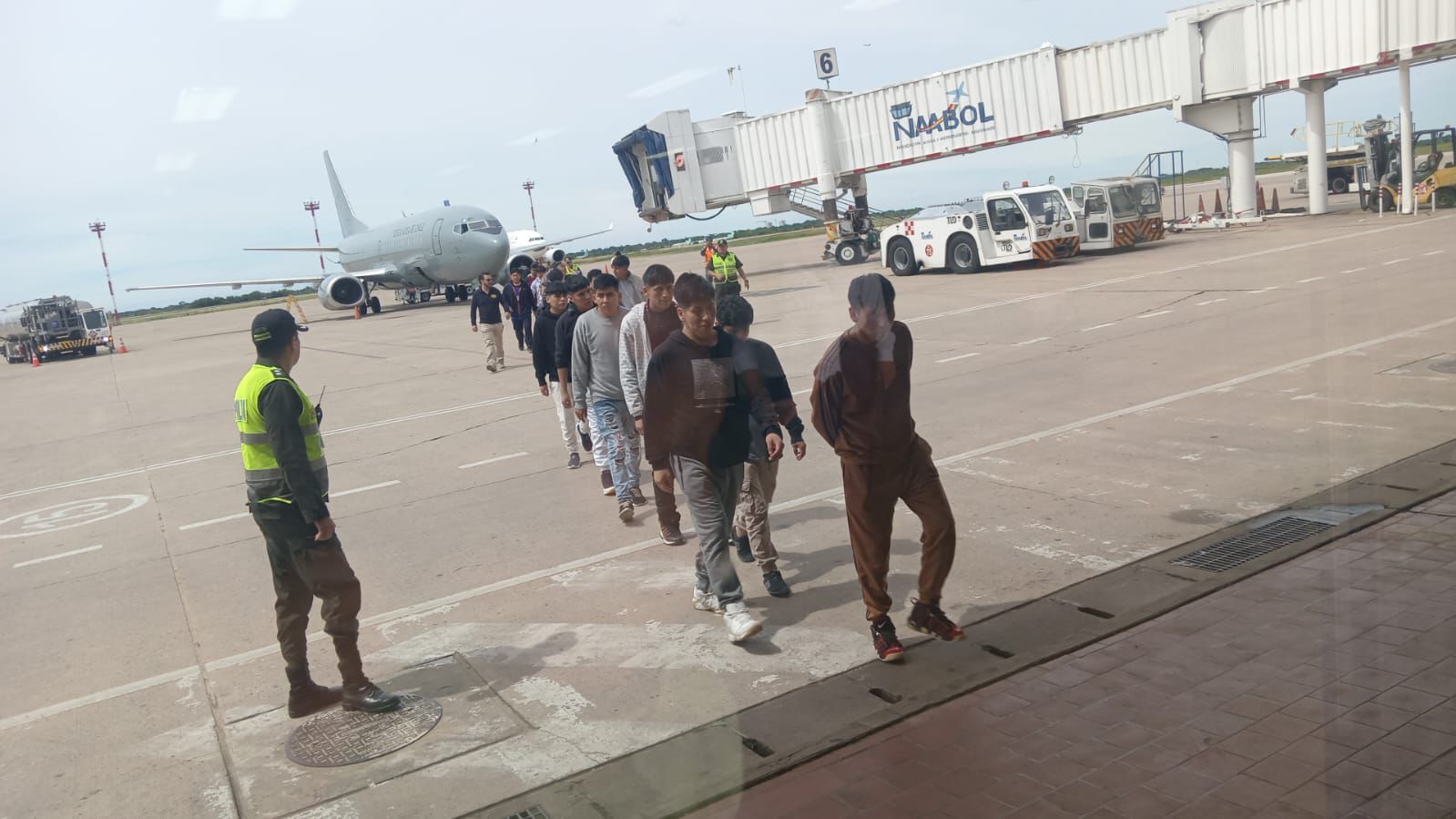 Retorno de connacionales del vecino país de Chile. Foto: Ministerio de Relaciones Exteriores.