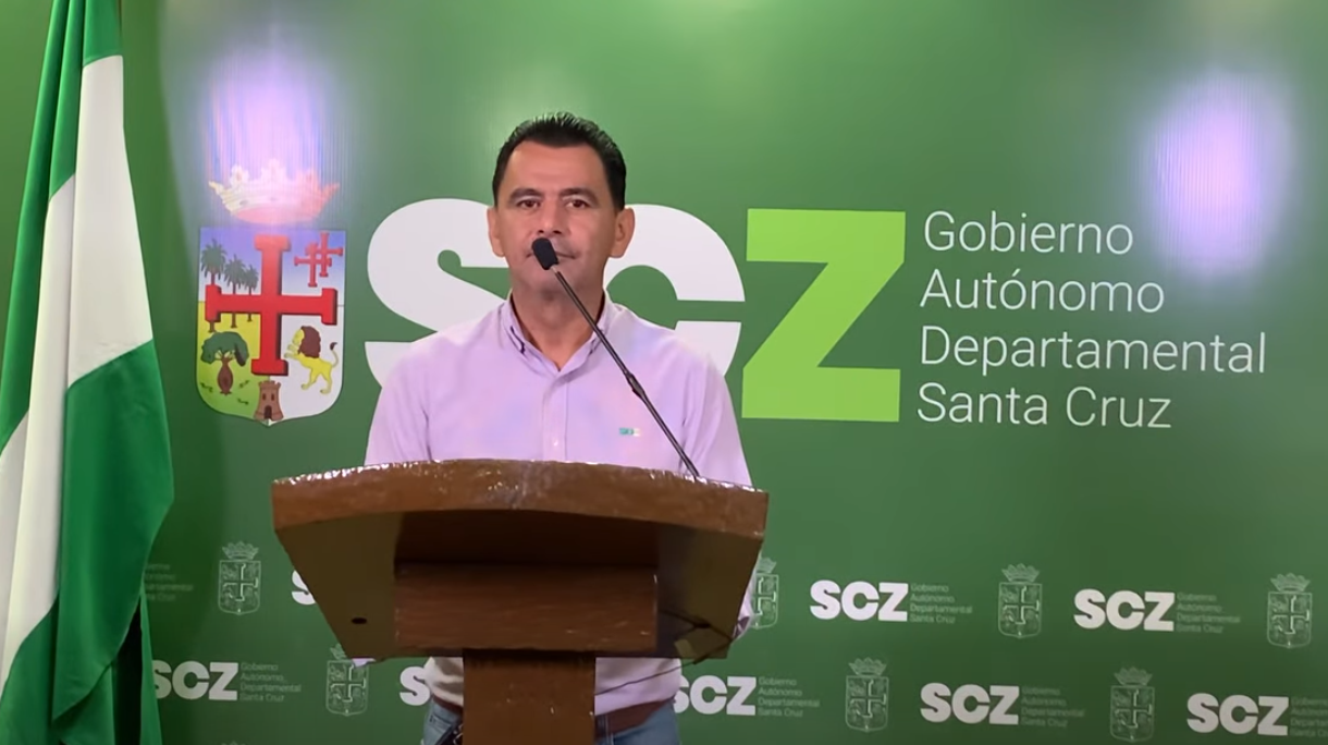 Jefe de Epidemiología del Sedes de Santa Cruz, Carlos Hurtado. Foto: Captura.