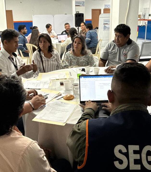 Taller realizado por el Segip en la ciudad de Santa Cruz. Foto: Segip.