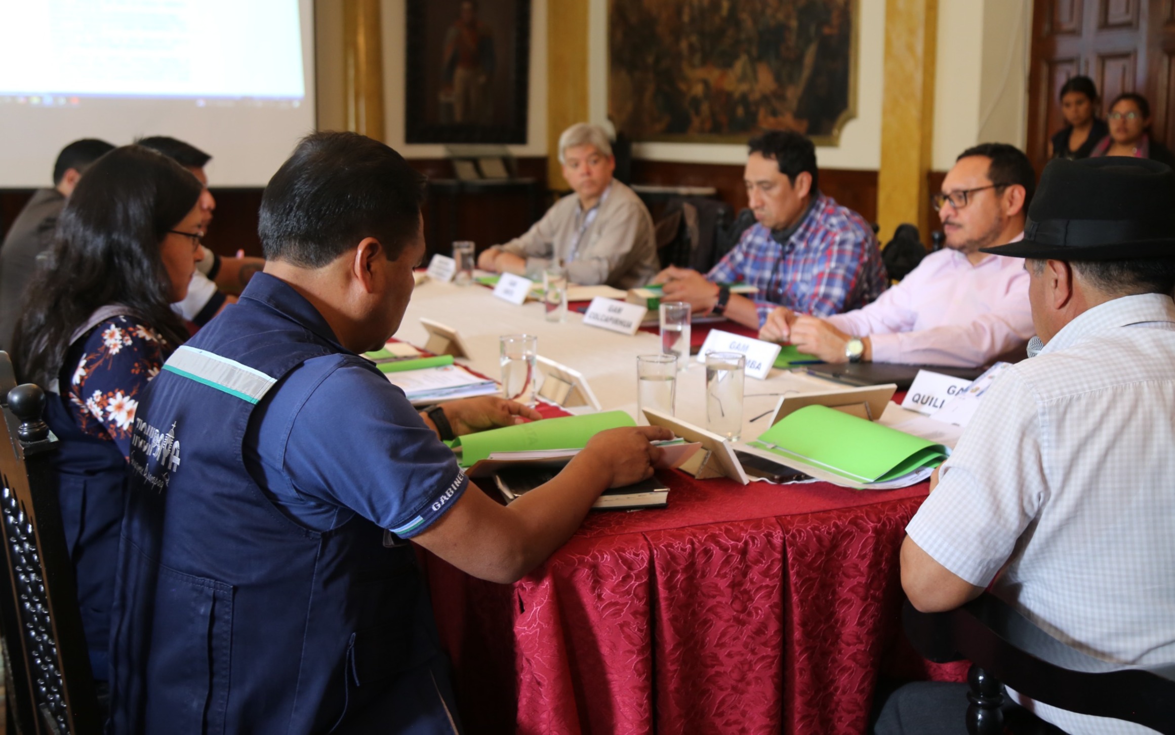 Primera Sesión del Consejo Metropolitano Kanata. Foto: Gobernación de Cochabamba.