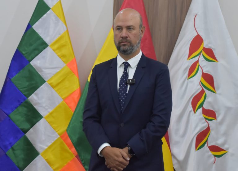 El nuevo gerente de BoA, Foto: MOPSV.