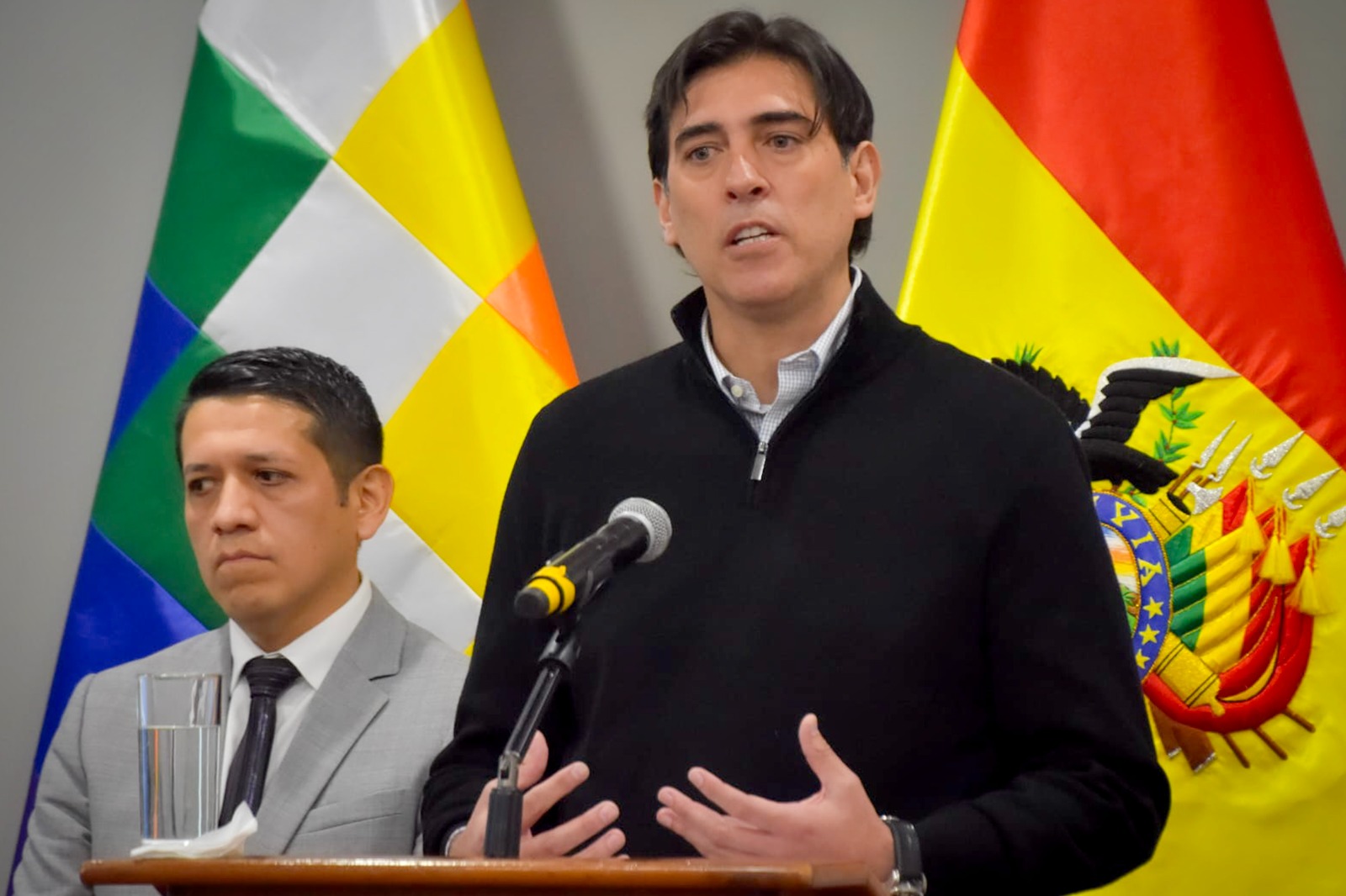 El ministro de Obras Públicas, Mauricio Zamora. Foto: MOPSV.