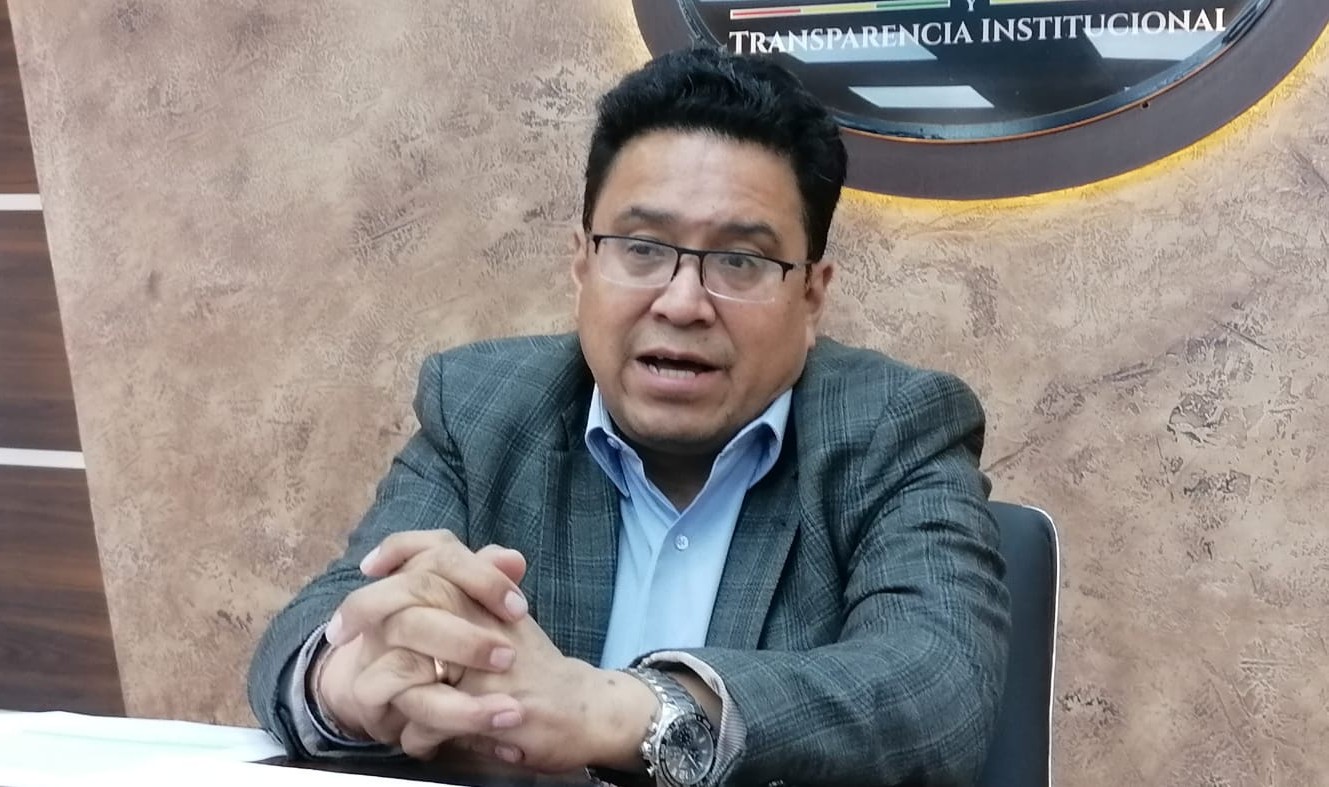 Siles en una pasada entrevista con los medios. Foto: Erbol - archivo