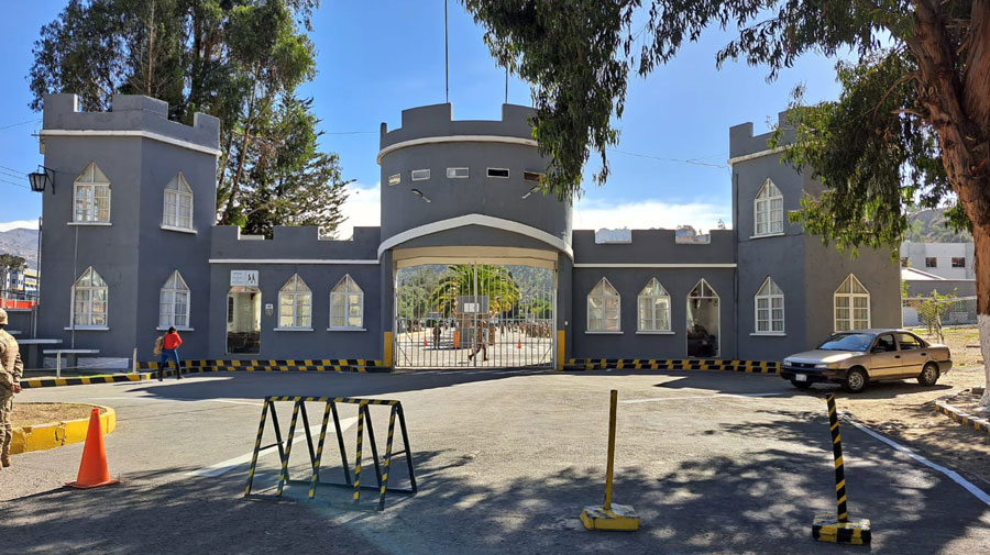 El Colegio Militar en la zona Sur de La Paz. Foto: ERBOL