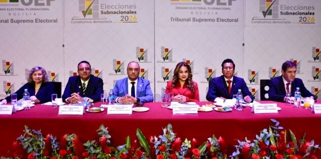 Los vocales del Órgano Electoral. Foto: TSE