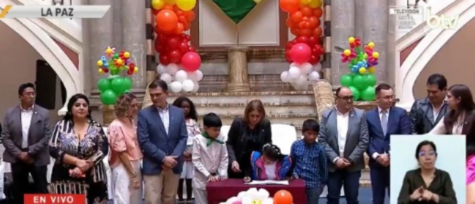 Imagen: Captura Bolivia Tv.