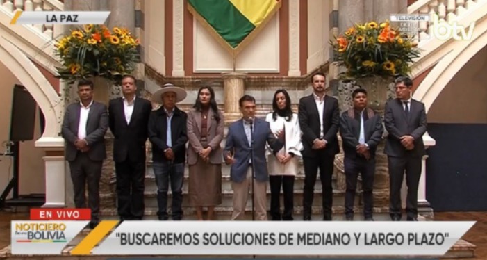 Imagen: Captura Bolivia Tv.