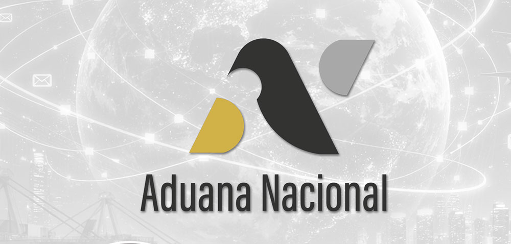Logo de la Aduana Nacional.