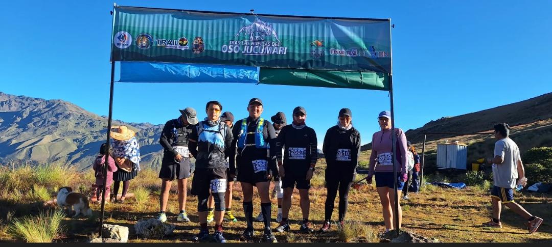 Carrera pedestre en la comunidad de San José de Utucuru.
