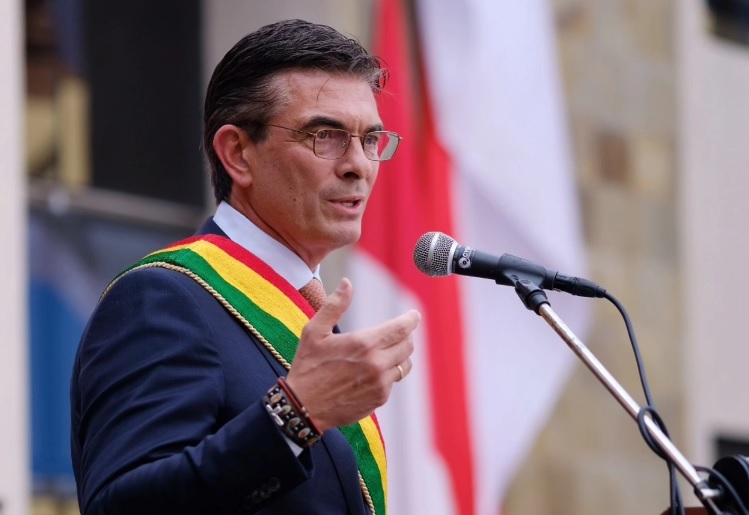 El presidente Rodrigo Paz en un pasado acto. Foto: Rodrigo Paz