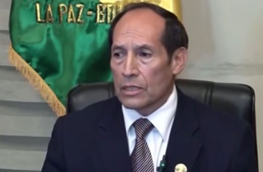 Rolando Montaño, exviceministro de Seguridad Ciudadana. Foto: captura video