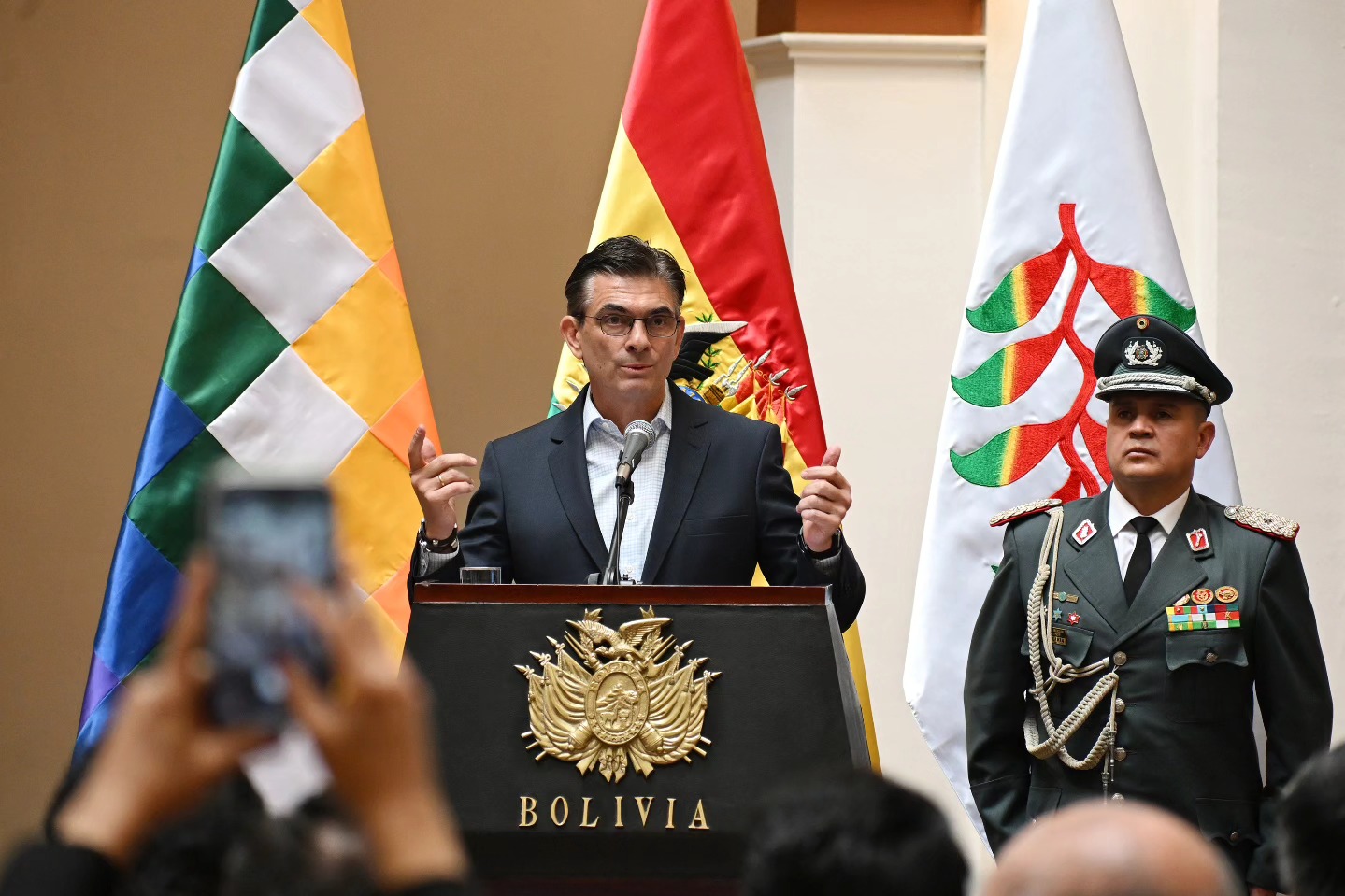 El presidente Rodrigo Paz. Foto: RRSS.