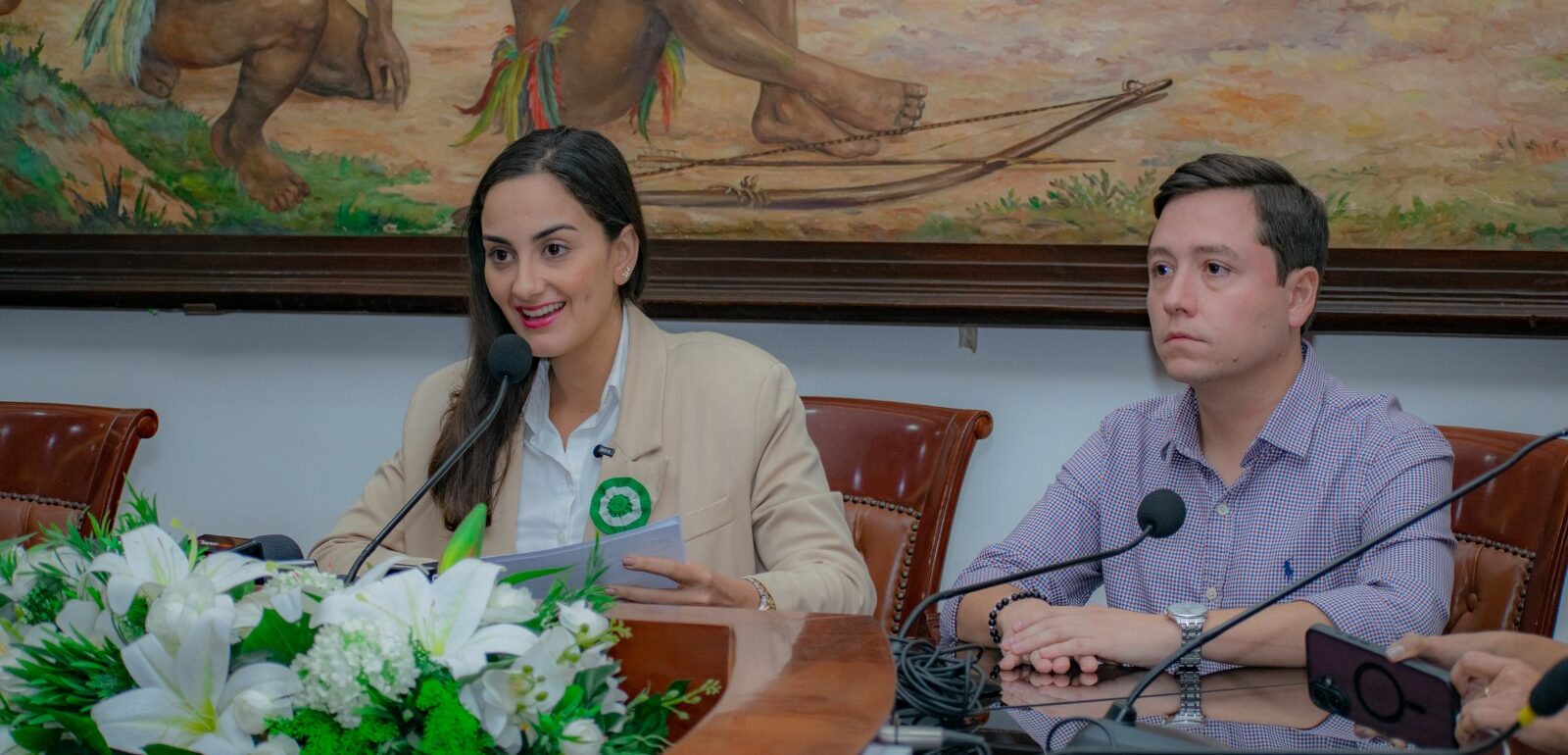 Luisa Nayar, presidenta del Concejo Municipal de Santa Cruz. Foto: CMSCS.