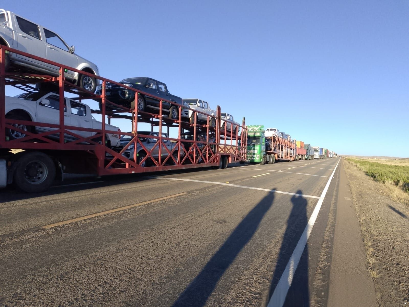 Tramo Patacamaya – Tambo Quemado, sector Cañaviri. Foto: ABC.