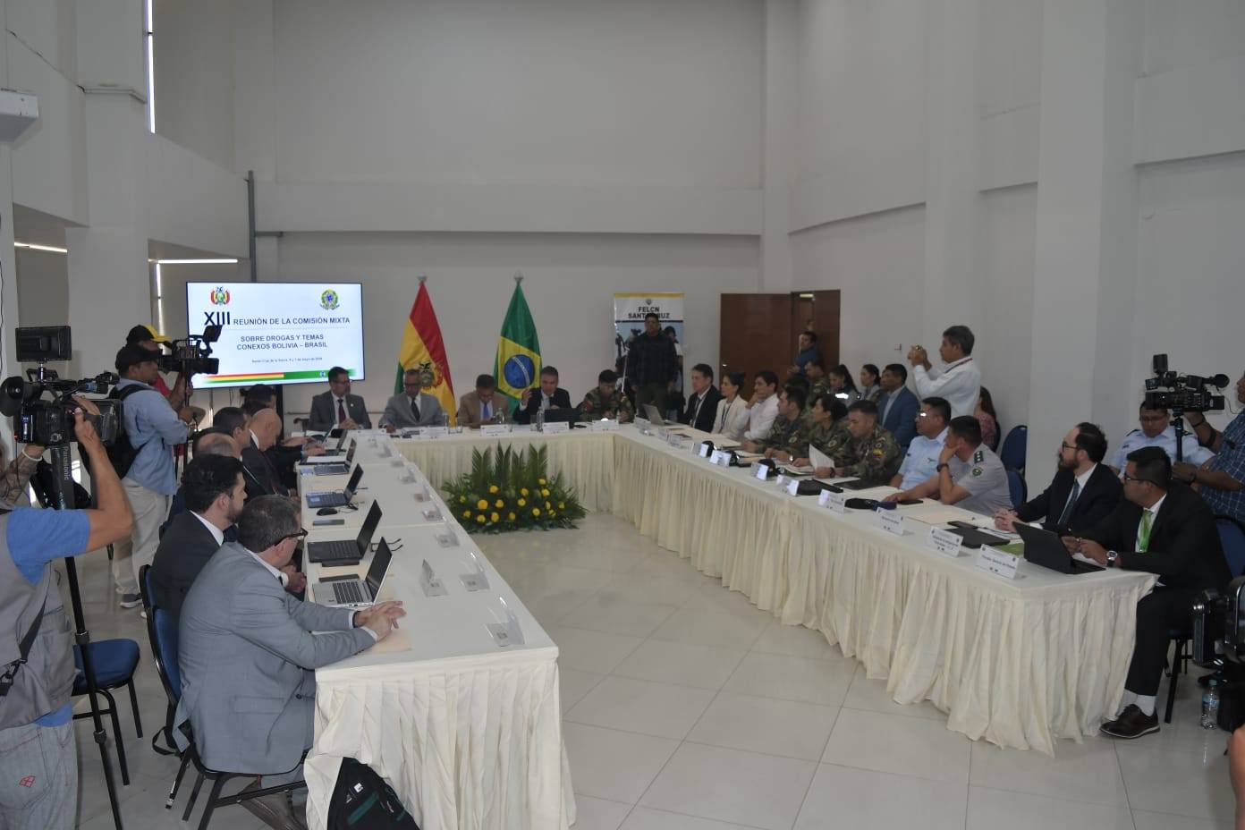 13ª Comisión Mixta sobre Drogas y Temas Conexos. Foto: Ministerio de Gobierno.