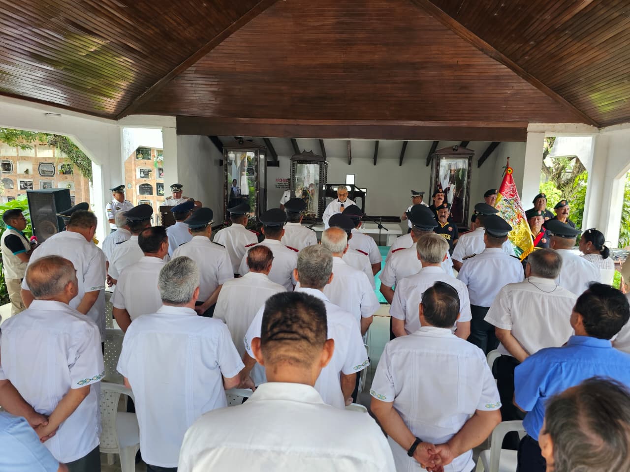 Homenaje póstumo al Gral. Gary Augusto Prado Salmón. Foto: Ministerio de Defensa.