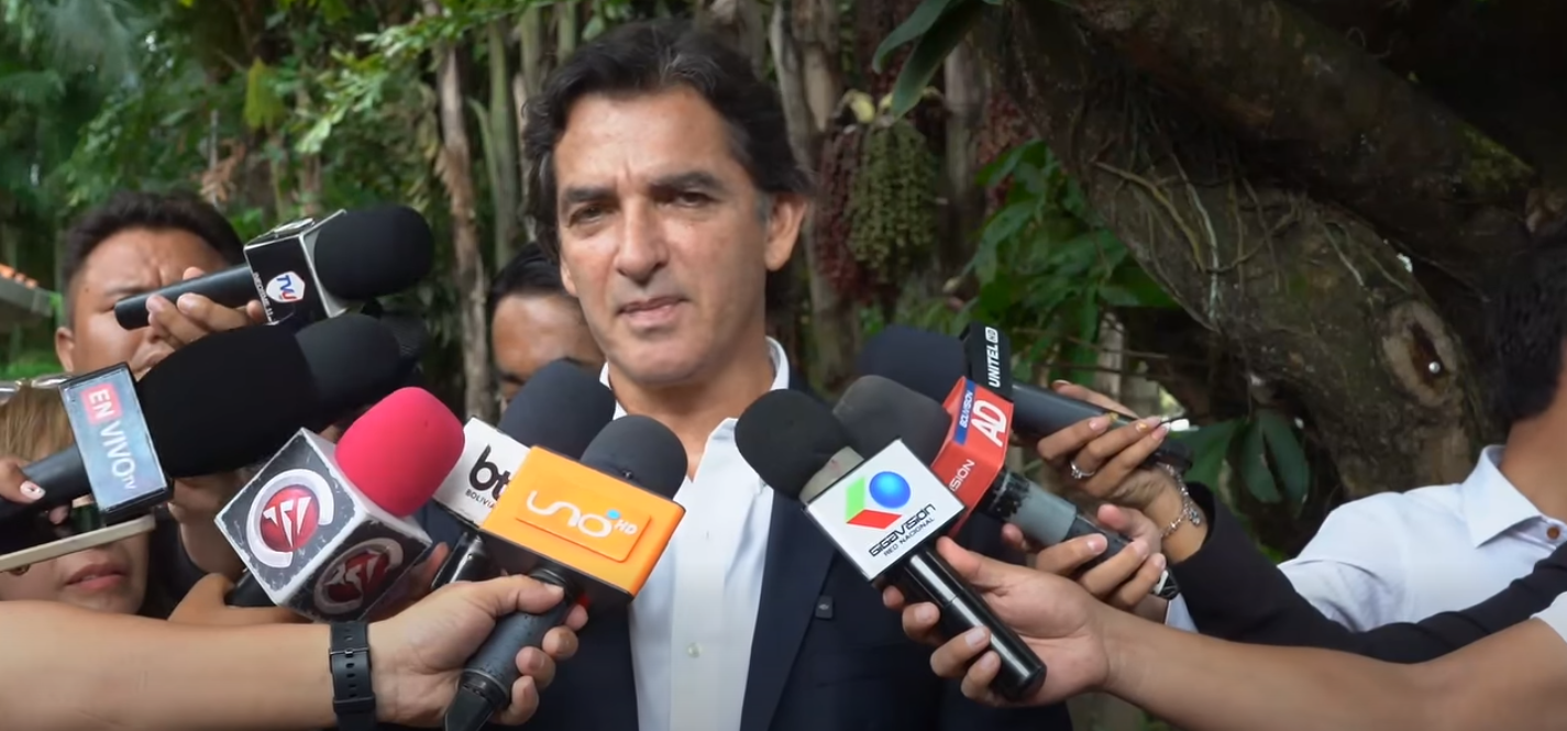 Alcalde de Santa Cruz, Carlos Manuel Saavedra. Foto: Captura.