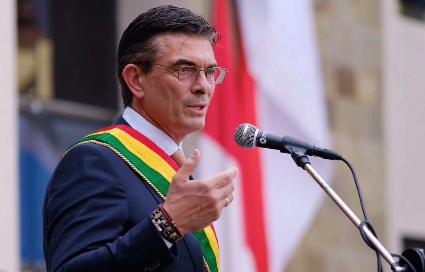 Presidente de Bolivia, Rodrigo Paz. Foto: Presidencia.