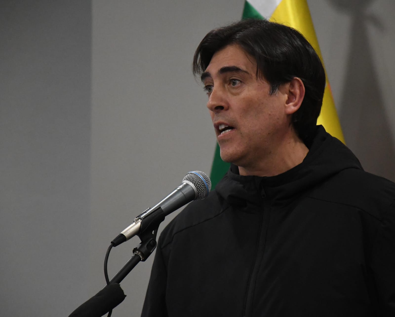 El ministro de Obras Públicas, Mauricio Zamora. Foto: MOPSV.