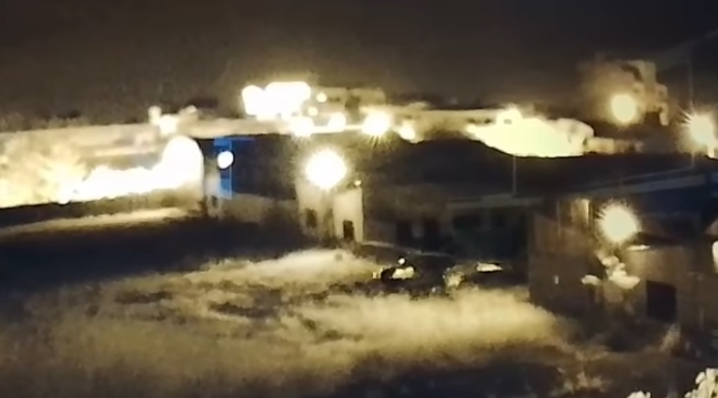 La avioneta que salió del aeropuerto El Trompillo. Foto: captura video