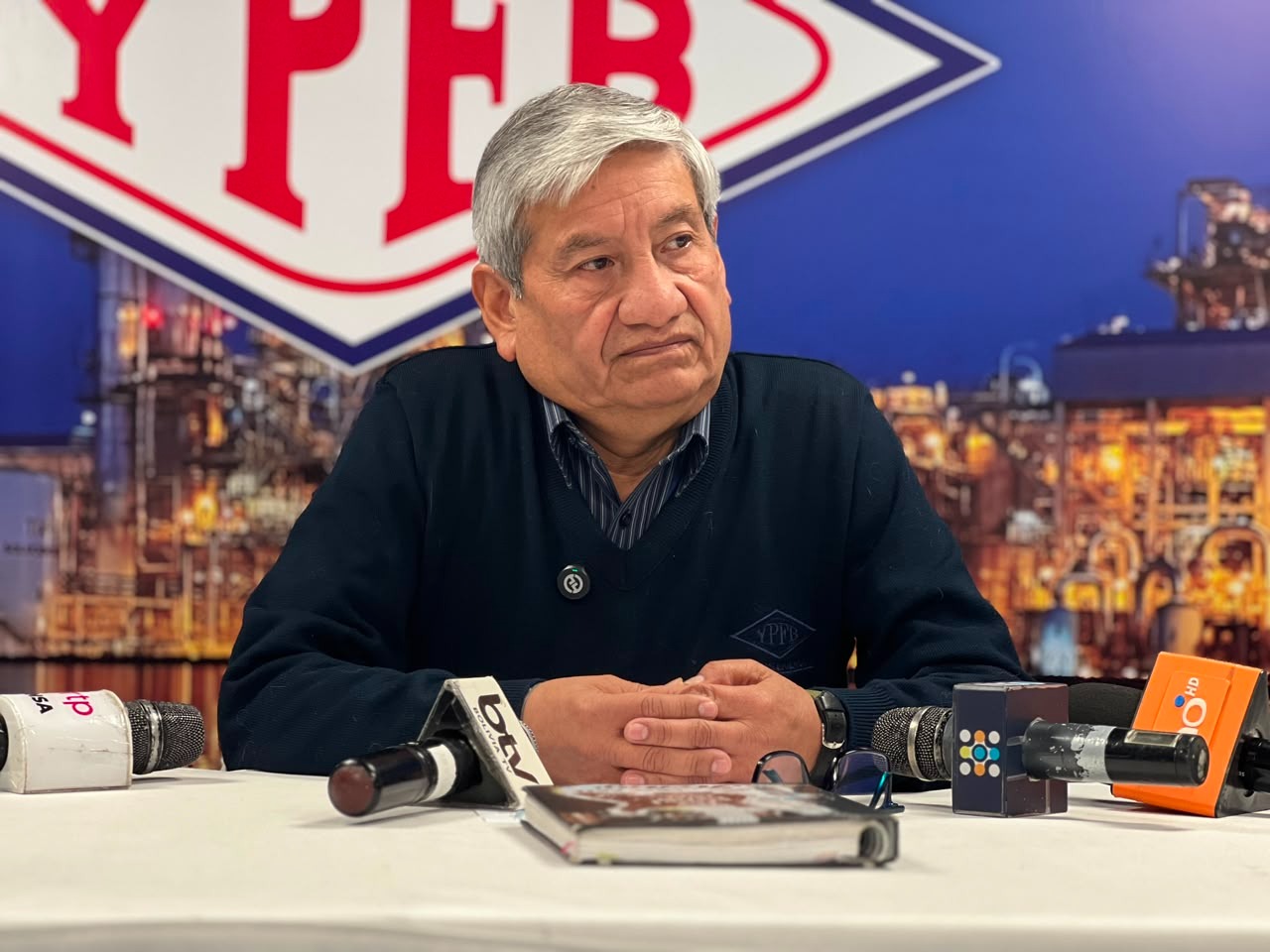 El gerente de Comercialización de la estatal petrolera, Fernando Cuevas. Foto: YPFB.